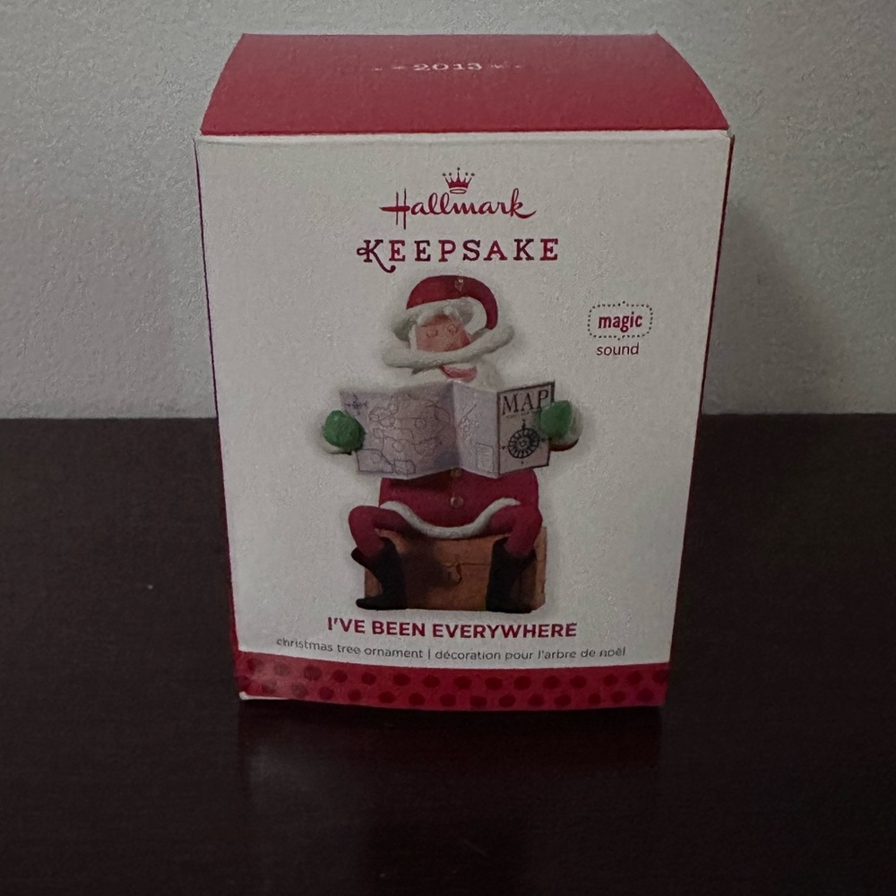 2013 Hallmark I’ve Been Everywhere Ornament